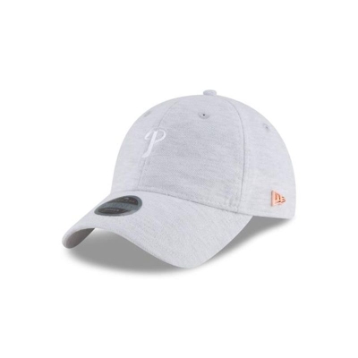 Philadelphia Phillies Gorra | New Era MLB Micro Stitch 9twenty Adjustable Cap Mexico - Grises